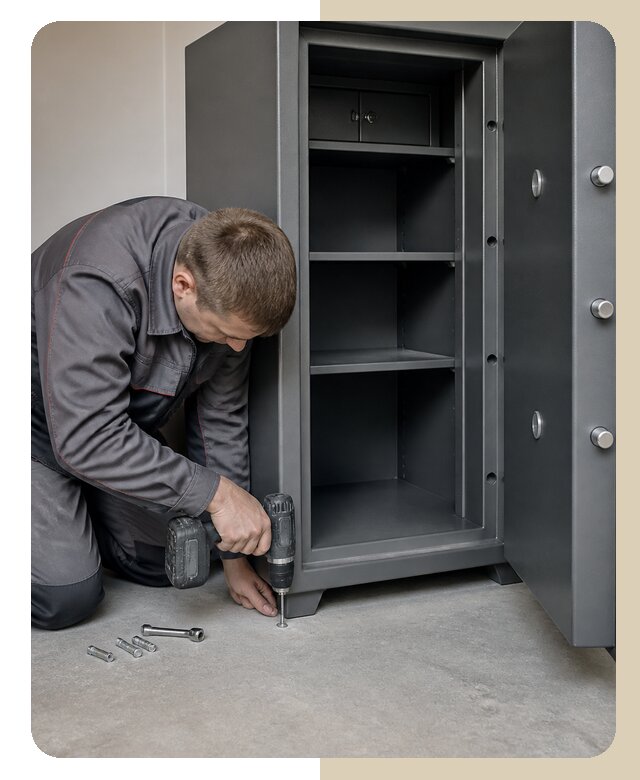 Анкерное крепление сейфа в Казани по цене от 4778 р. | ДвериЛегко-Кзн