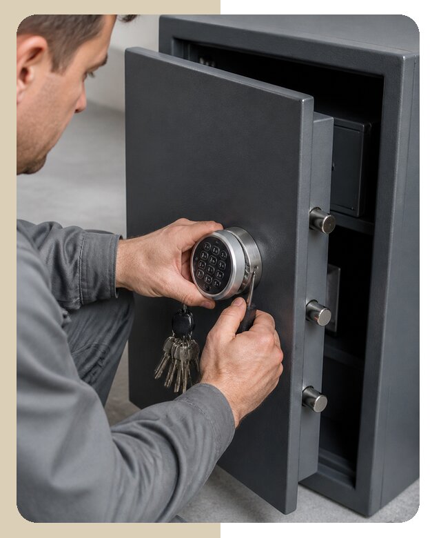 Профессиональная замена сейфового замка с выездом в Казани