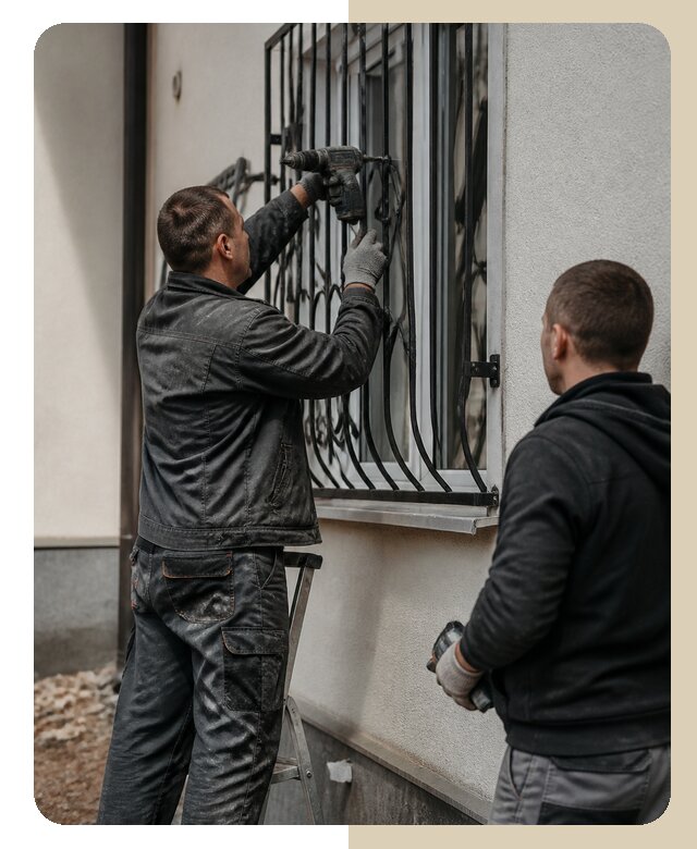 Установка наружных решеток в Казани от 5202 р. | ДвериЛегко-Кзн